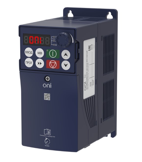 ONI FC-230 FC-230-21-0040T 1Ф 0,4кВт 220В 2,5А встроенный тормозной модуль