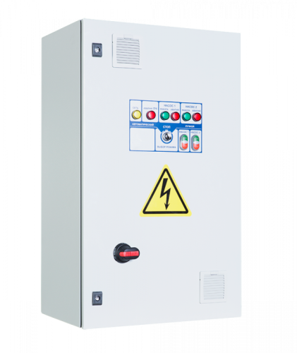 Шкаф управления насосами АЛЬФАУМ АЛМ-ШУН SA0.20-SHUN-MZ2-315 c ПЧ 2x315 кВт